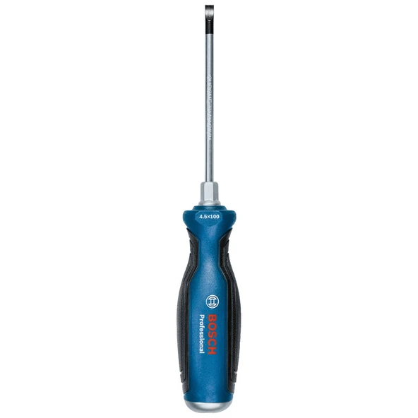BOSCH Profesyonel 4x100 mm Düz Tornavida Somunlu (1600A01TF9) ürün görseli 1