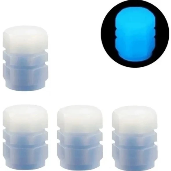 Zhltools Fosforlu Sibop Kapağı 4 lü Set Mavi ürün görseli 1