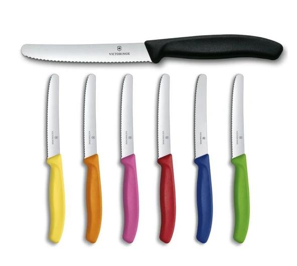 Victorinox 6.783 11cm Tırtıklı Domates ve Sofra Bıçağı ürün görseli 1