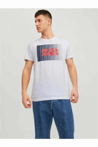 Jack Jones Corp Logo Erkek Tişört 12233999 ürün görseli 1