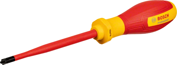 BOSCH Profesyonel İzoleli 1000 Volt Tornavida SL PZ2 x 125 mm (1600A02ND7) ürün görseli 1