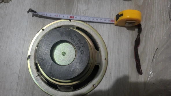Sony amfi speaker buyuk cift Mıknatıs hoparlör ikinci el sağlam güçlü 12 ohm ürün görseli 1