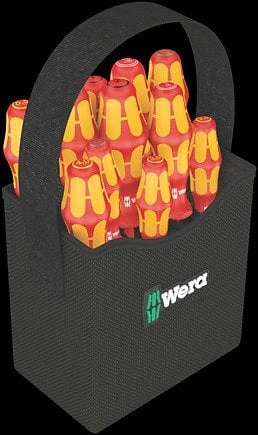 WERA KraftForm 2GO 100 FORM 2GO 100 11 Parça VDE 1000 Volt İzoleli  Tornavida Takımı ürün görseli 1