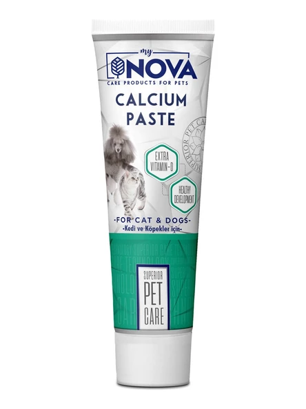 Nova Calsium Kedi ve Köpekler Için Mineral Destekleyici PASTE100GR ürün görseli 1