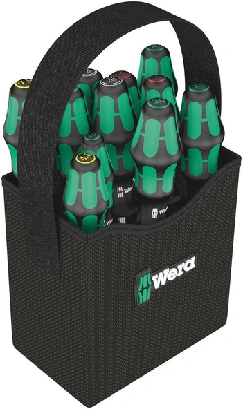 WERA KraftForm 2GO 300 FORM 11 Parça Tornavida Takımı ürün görseli 1