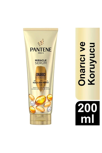 Pantene Saç Kremi Serum Onarıcı 200 ml ürün görseli 1