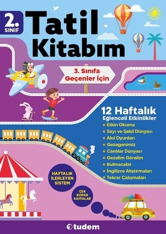 Tudem Yayınları 2. Sınıf Tatil Kitabım ürün görseli 1