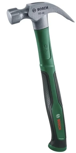 Bosch Uzun Çatal Ağızlı Çekiç 450 gr 16oz ürün görseli 1