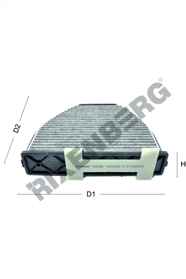 MERCEDES-BENZ C W204 C180- C200- C200CDI- C220CDI- C250CDI (2008>) POLEN FİLTRESİ ürün görseli 1