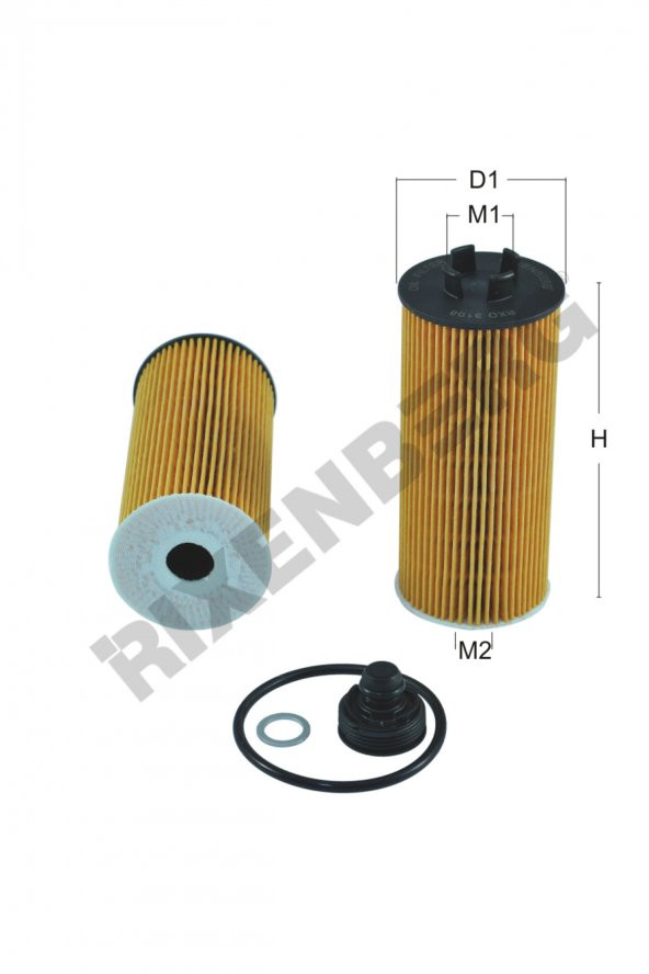 BMW 2 F45 214d- 216d- 216i- 218d- 218i- 220d- 220i- 225i- 225xe (2014>) YAĞ FİLTRESİ ürün görseli 1