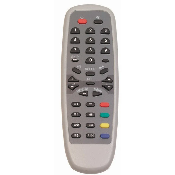 WEKO 4506 KYD KT SABA Kısa Renkli Küçük TV Kumandası ürün görseli 1