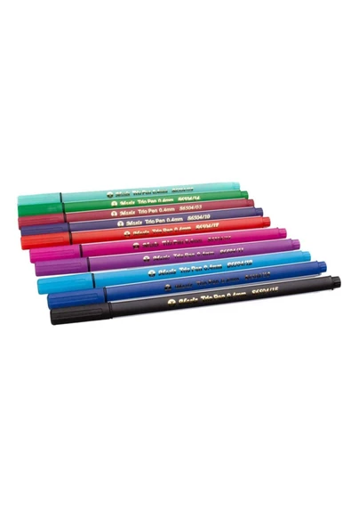 Keçeli Kalem 0.4mm Renkli Masis Trio Pen 0.4mm S6504 1 Adet ürün görseli 1