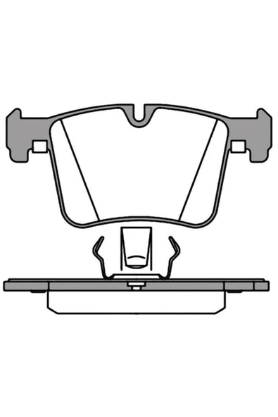 FREN BALATASI BMW F20-F25-F30 ON MGA 56206 OEM ürün görseli 1