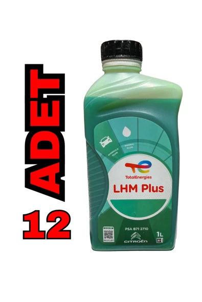 Total Lhm Plus Hidrolik Sistem Sıvısı Psa B71 2710 1 Litre (12 ADET) ürün görseli 1