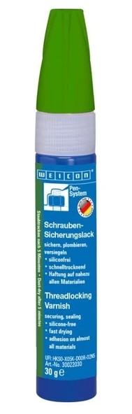 Weicon Garanti Mührü 30 g, yeşil (RAL 6010)Mühürleme Verniği -Sızdırmazlık cilası ürün görseli 1
