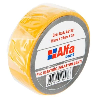 PVC ELEKTRİK BANDI NURGÜL BANT S/M/B RENK ürün görseli 1