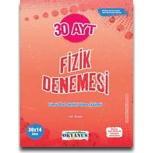 OKYANUS FİZİK AYT 30 LU DENEME ürün görseli 1