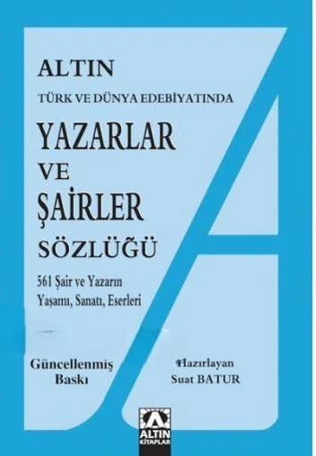 ALTIN YAZARLAR VE ŞAİRLER SÖZLÜĞÜ ürün görseli 1