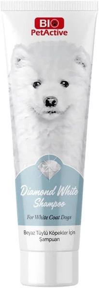 Bio Pet Active Diamond White Beyaz Tüylü Köpek Şampuanı 250 Ml ürün görseli 1