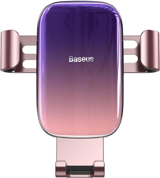 Baseus Glaze Gravity Pembe Araç Telefon Tutucu Teşhir - Resim 2