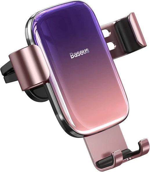 Baseus Glaze Gravity Pembe Araç Telefon Tutucu Teşhir - Resim 3
