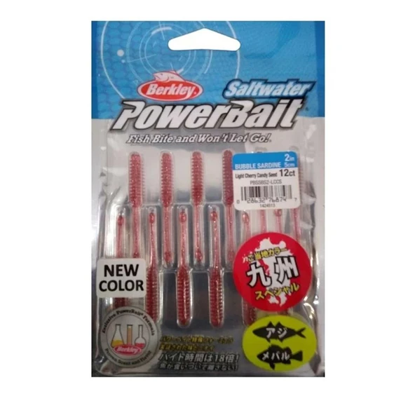 Berkley PowerBait Bubble Sardine 5cm Lrf Silikonu - Resim 6