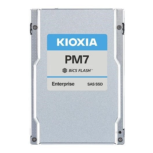 KIOXIA 2.5" 1.92TB PM7-R KPM7VRUG1T92 ENTERPRISE 4G RI SAS SSD DİSK ürün görseli 1