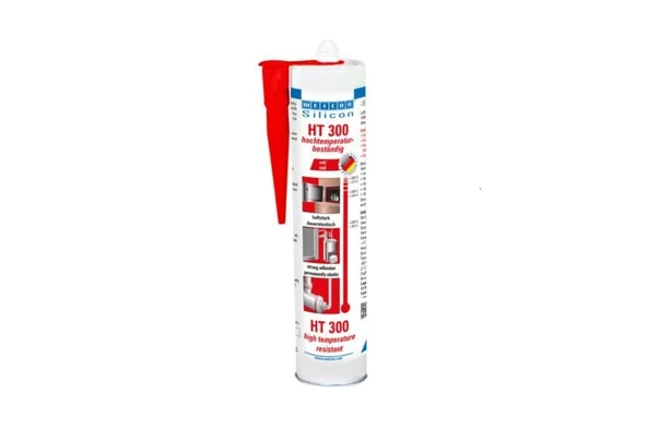 Weicon Silikon HT 300 (Kırmızı Sıvı Conta) 300°C'ye kadar yüksek sıcaklığa dayanıklı sızdırmazlık maddesi ürün görseli 1