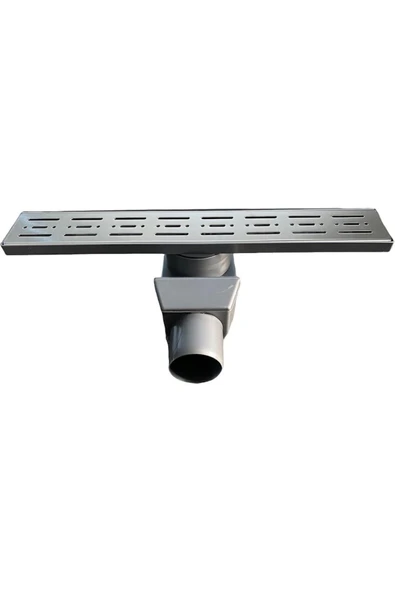 İnovas  İnovas 40cm Paslanmaz Izgaralı Lineer Duş Kanalı Koku Önleyicili (Yer Süzgeci / Duş Izgarası) ürün görseli 1