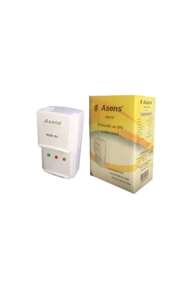 asen çelik  Doğalgaz Ve Lpg Alarm Cihazı Alarm Cihazı Ags-01 ürün görseli 1