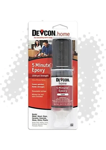 Devcon 5Dk Epoksi Şırınga 25Ml-SKT Yeni Tarihli Ürün ürün görseli 1