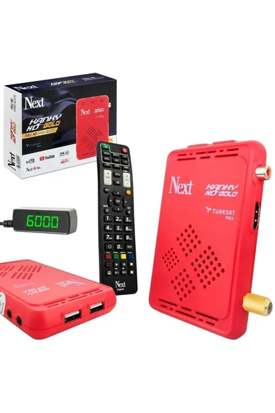 Next Kanky Gold Uydu Alıcı Mini Full Hd Iptv Youtube Destekli ürün görseli 1