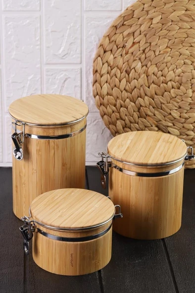Bambum Sante - Saklama Kabı 3 Boy Mini Küçük Büyük Set ürün görseli 1
