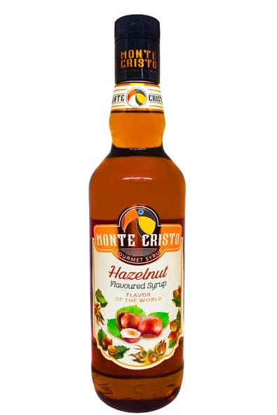 Monte Cristo Fındık Aromalı Kokteyl & Kahve Şurup 70cl Cam Şişe ürün görseli 1