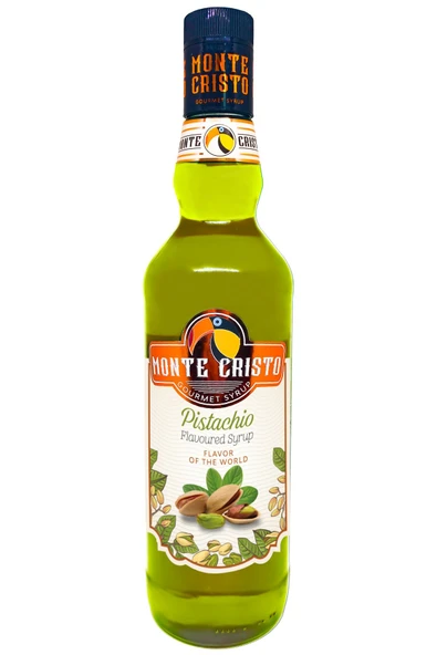 MONTE CRİSTO Antep Fıstığı Aromalı ( PİSTACHİO ) Şurup 70 cl ürün görseli 1