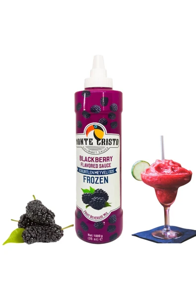 Böğürtlen Frozen Meyve Püresi 1000 Gr. ürün görseli 1