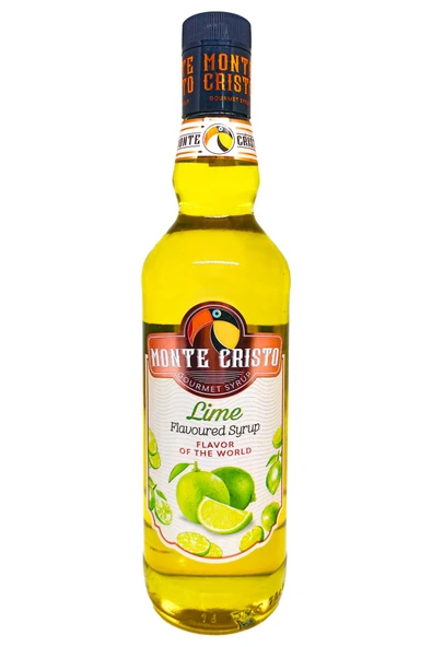 Monte Cristo Yeşil Limon Aromalı Kokteyl & Kahve Şurup 70cl Cam Şişe ürün görseli 1