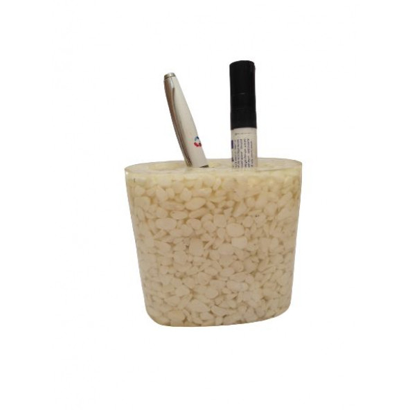 KALEMLİK DENİZ TAŞI DESENLİ OFİS GERECİ 9x5x10CM ürün görseli 1