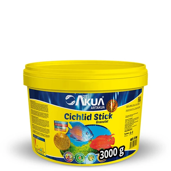 Artakua Cichlid Sticks Ciklet Balık Yemi 250 gr (Açık) ürün görseli 1