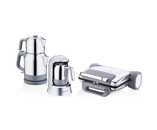 Korkmaz A1858 Inox 7 Parça Elektro Set Çeyiz Paketi ürün görseli 1