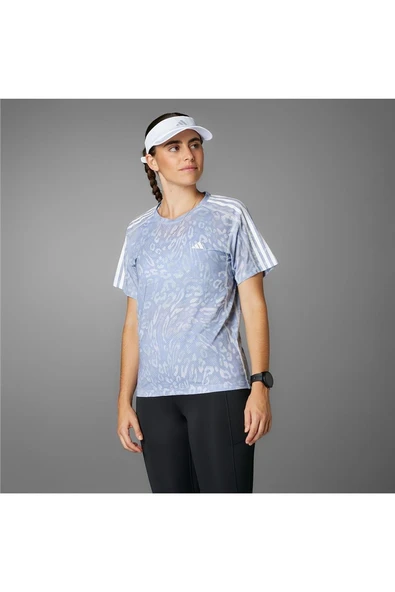 adidas Kadın  Gri  T-shirt OTR E AOP TEE W JD7758 ürün görseli 1