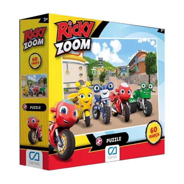 Ca Games Ricky Zoom 60 Parça Puzzle CA.5118 - Resim 2