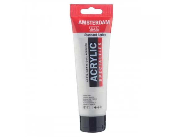 AAC ACRYLIC 120ML. PEARL WHITE ürün görseli 1