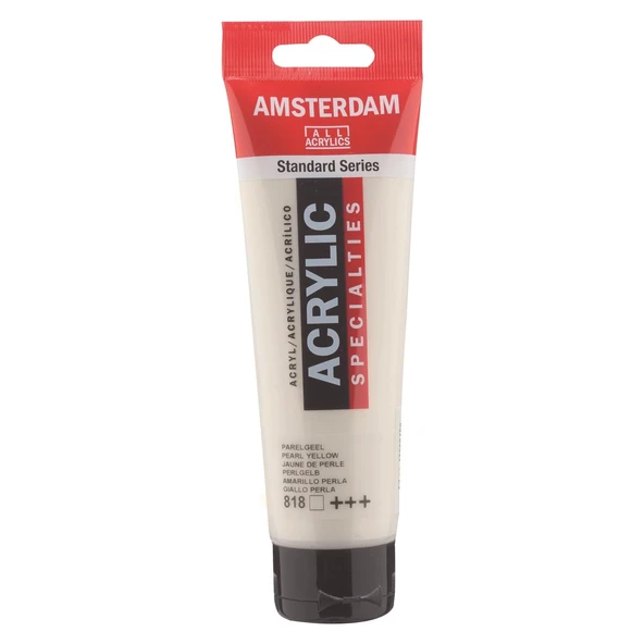 AAC ACRYLIC 120ML. PEARL YELLOW ürün görseli 1