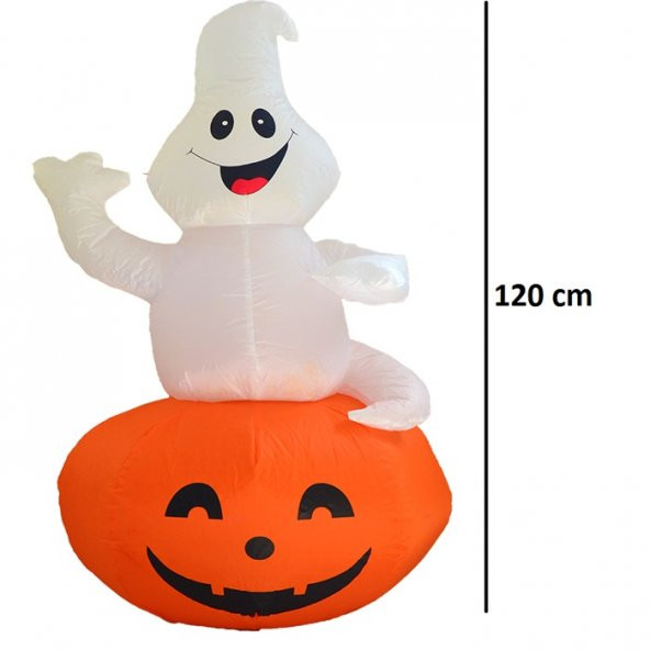CADILAR BAYRAMI HALLOWEEN ŞİŞME HAYALET DEKOR 120 CM ürün görseli 1