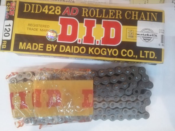 MONDİAL MCX 150 Roadracer - MH 150 Drift DİD ZİNCİR DID 428 ürün görseli 1