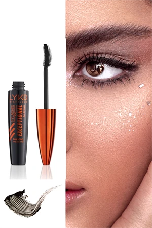 LYKD Kahverengi Exceptional Fan Effect & Curl Maskara - Yelpaze Etkili ve Kıvrım Veren Maskara ürün görseli 1