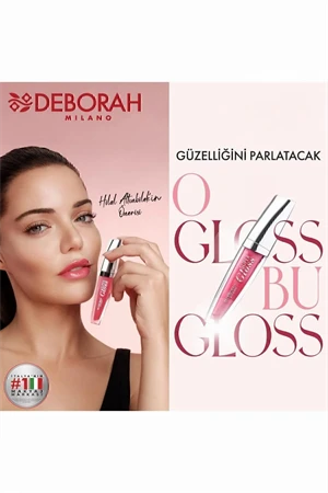Deborah Extra Parlak Super Gloss Pearly Cherry No: 04 - Resim 3