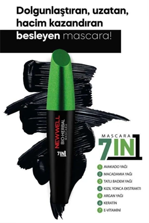 Bitkisel Maskara - Bio-Herbal Bitkisel Mascara 7 in 1 - Resim 2