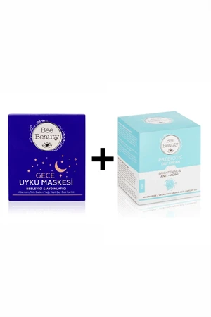 Bee Beauty Prebiyotik Gündüz Kremi 50 Ml Gece Uyku Maskesi 50 ml ürün görseli 1